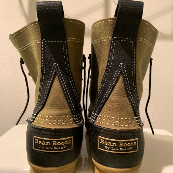 L.L. Bean 8” Duck Boots OD Green - Picture 3 of 4